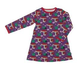 jurk / dress LS Snoozy, Mushrooms 98/104