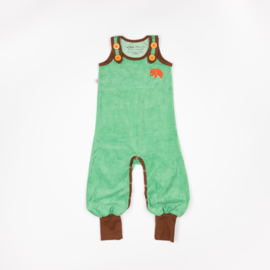 Jumpsuit / playsuit Albababy, Happy Crawlers Light grass