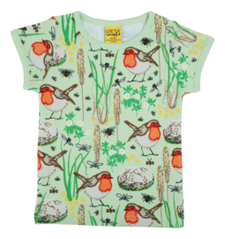 T-shirt DUNS Sweden, Robin Nile green