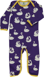 Jumpsuit / bodysuit Smafolk, Swans Imperial purple