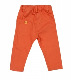 Harembroek Baby Baobab, Orangedenim  3-6 mnd