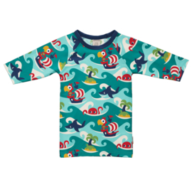 Swim top / zwemshirt Maxomorra, Tropical Ocean