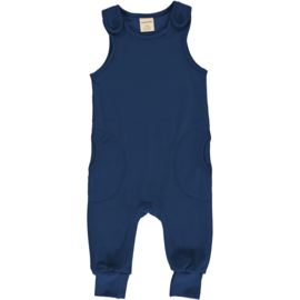 Playsuit Velour Maxomorra, Navy