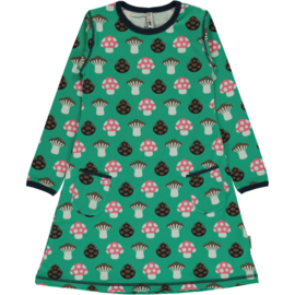 Jurk / Dress LS Maxomorra, Mushroom 86-92