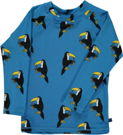 UV swimshirt Smafolk, Toucan blue