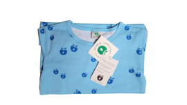 T-shirt long Smafolk, wool mix apple Blue Grotto