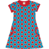 Jurk / Dress SS Maxomorra, Watermelon 86-92 of 122-128