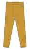 Legging / Tights Maxomorra,  ochre  74-80
