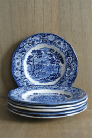 Staffordshire China - Liberty Blue - Gebaksbordje