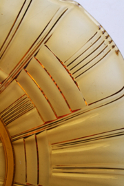 Gebakschaal - Art Deco Stijl - Amber