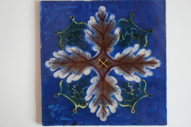 Glastegel - Blauw