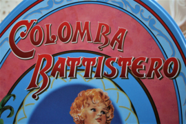 Italië - Battistero - Vintage Blik - Kind met Poes
