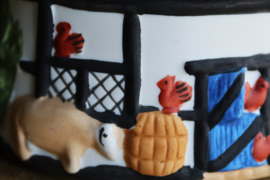 Staffordshire Tableware - Cottages Christopher Wren - Theepot