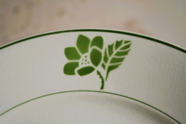 Société Ceramique Maestricht - Dinerbord - Groene Bloem