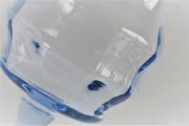 Wijnglas - Art Deco - Blauw
