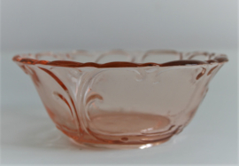 Schaaltje - Krul - Roze Glas