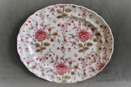 Johnson Bros - Rose Chintz - Grote Ovale Schaal