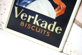 Retro Reclamebord - Verkade Biscuits