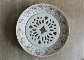 KPM - Royal Ivory - Irene - Schaal - Rond met Afdruiprooster