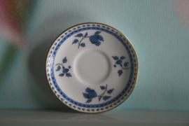 Spode - Miniatuur Kop en Schotel - Blauw