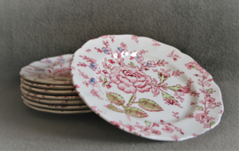 Johnson Bros - Rose Chintz - Gebaksbordje