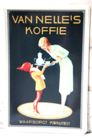 Retro Reclamebord - Van Nelle's Koffie