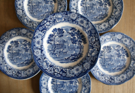 Staffordshire China - Liberty Blue - Gebaksbordje