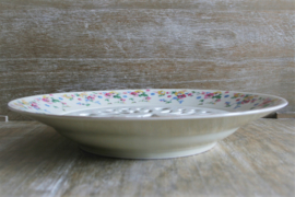 KPM - Royal Ivory - Irene - Schaal - Rond met Afdruiprooster