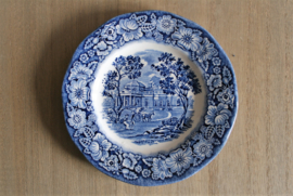 Staffordshire China - Liberty Blue - Gebaksbordje