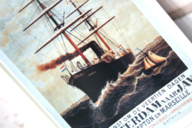 Retro Reclamebord - Rotterdamsche Lloyd