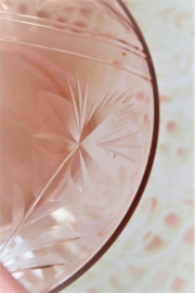 Parfumflesje - Roze Glas
