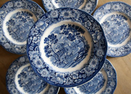 Staffordshire China - Liberty Blue - Gebaksbordje