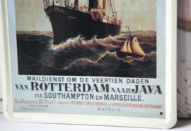 Retro Reclamebord - Rotterdamsche Lloyd