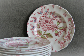 Johnson Bros - Rose Chintz - Gebaksbordje