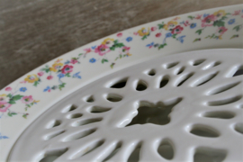 KPM - Royal Ivory - Irene - Schaal - Rond met Afdruiprooster