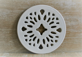 KPM - Royal Ivory - Irene - Schaal - Rond met Afdruiprooster