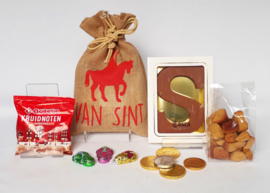 Sinterklaas pakket : Jute zak 4 (uitverkocht)