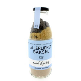 Bakmix in kadofles : Allerliefst baksel