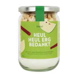 Bakkado met tekst: Heul heul erg bedankt (tijdelijk niet leverbaar)