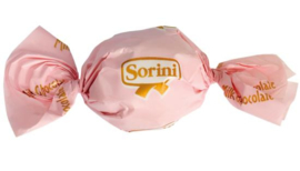 Sorini bonbon melk, roze, per stuk