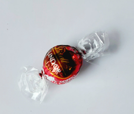 Lindt Lindor bal double ( melk/puur), per stuk