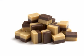 Vanille / choco fudge, 150 gram