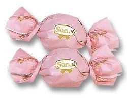 Roze Sorini chocolade bonbon, 10 stuks