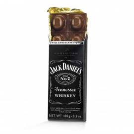 Jack Daniels whiskey chocolade bar