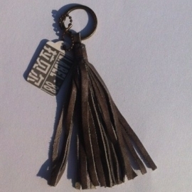 LABEL 88-  Tassel, Dark Grey.