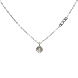 Necklace Chain Base, 40cm. Zilver