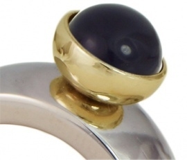 OHLALA!  Topping- OHT149 Onyx 8mm. Gold