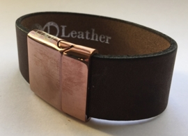 B&L Leather - BL213 Dark Brown Smooth