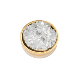 Drusy Crystal. Goud