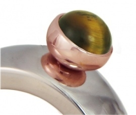 OHLALA!  Topping- OHT143 Tiger Eye 6mm. Rosé